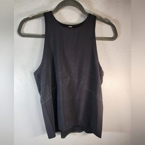 Lululemon Fast Track Ventilation Black Tank Size 2